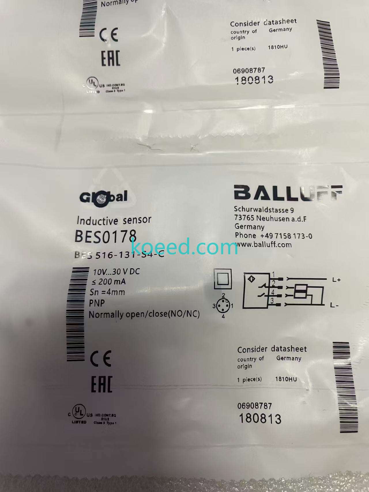 BES 516-131-S4-C（BES0178) - Product View